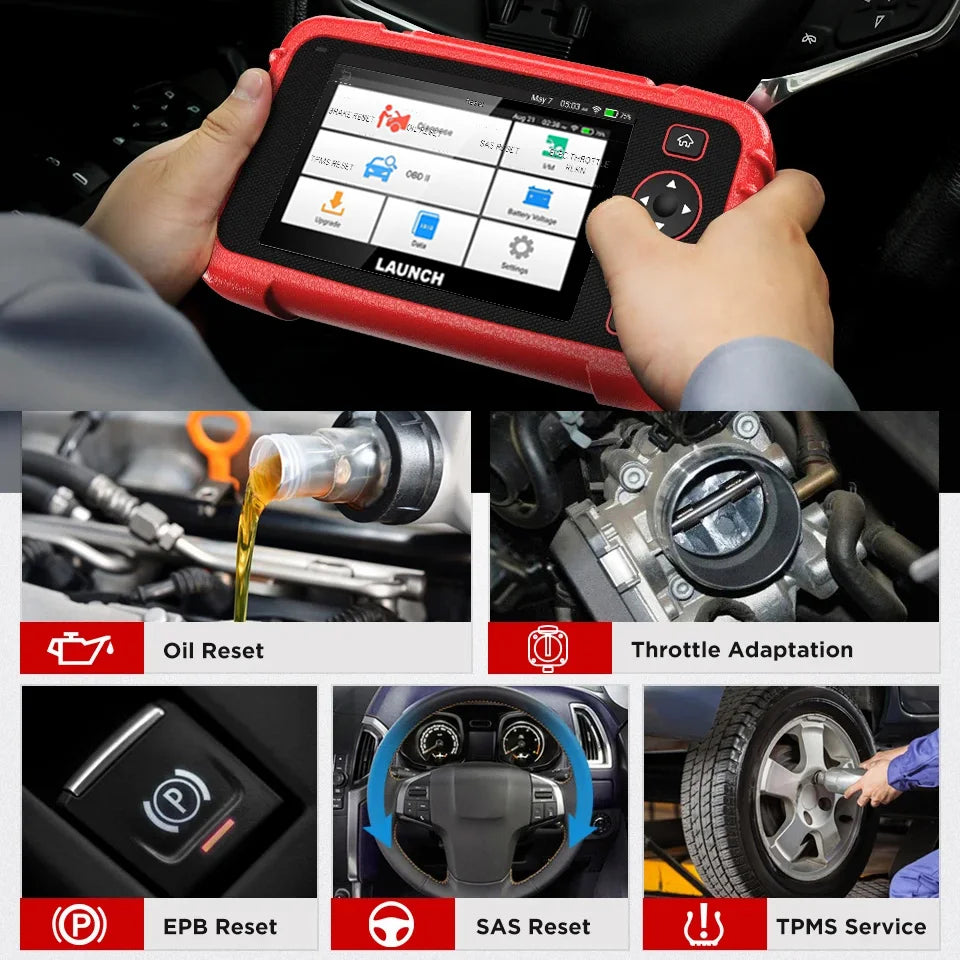 Launch Obd2 Crp123x Obd2 Premium Diagnostic Scanner Tool