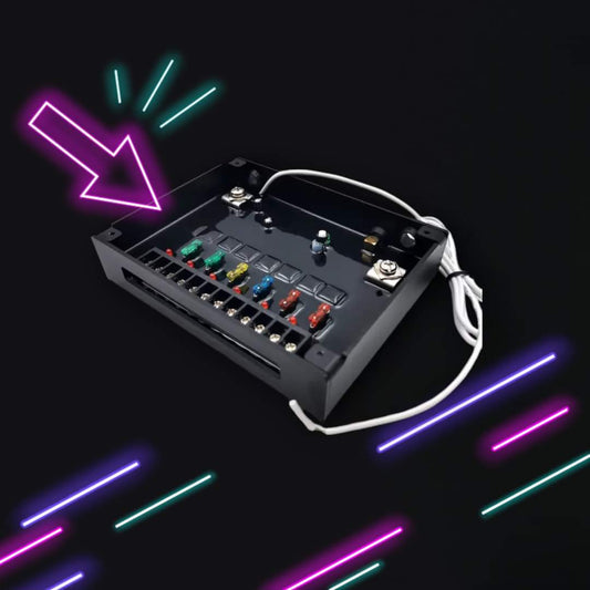 Pajformance solid state 6 gang remote control switch panel