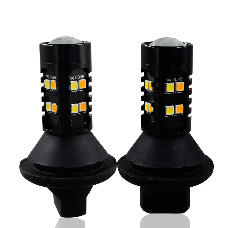*Pajero led switchback 2Pcs Led DRL Daytime Running Light Blinkers