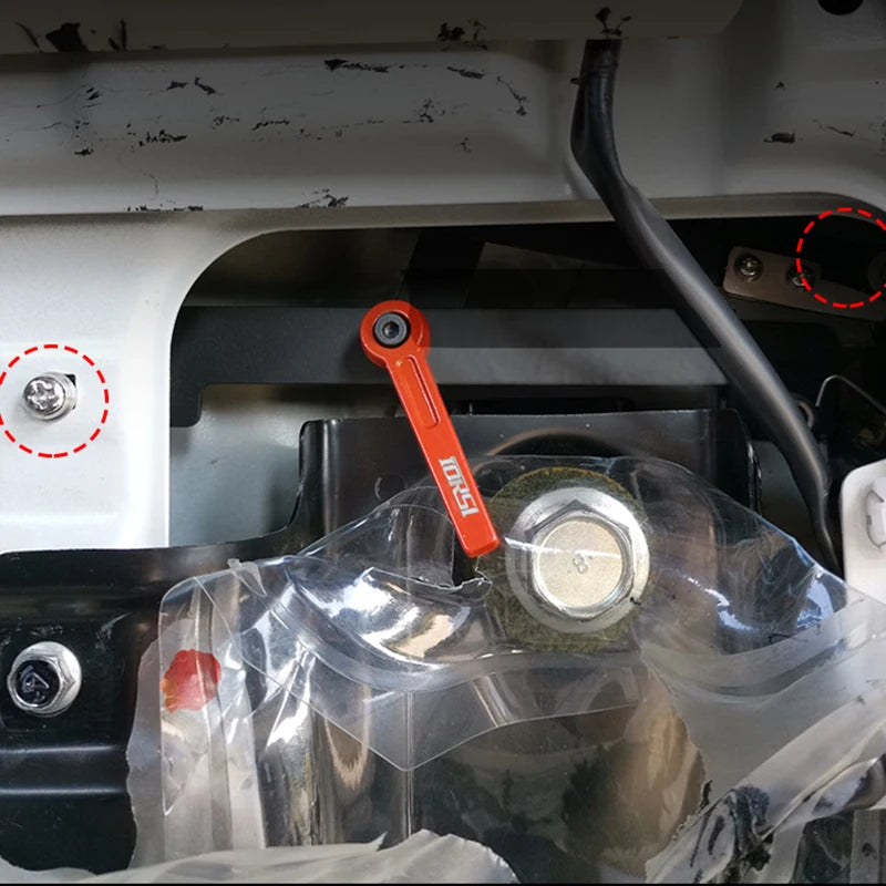 *Mitsubishi Pajero Rear Door Internal Handle, Camping Exit. Gen4 2006-2021