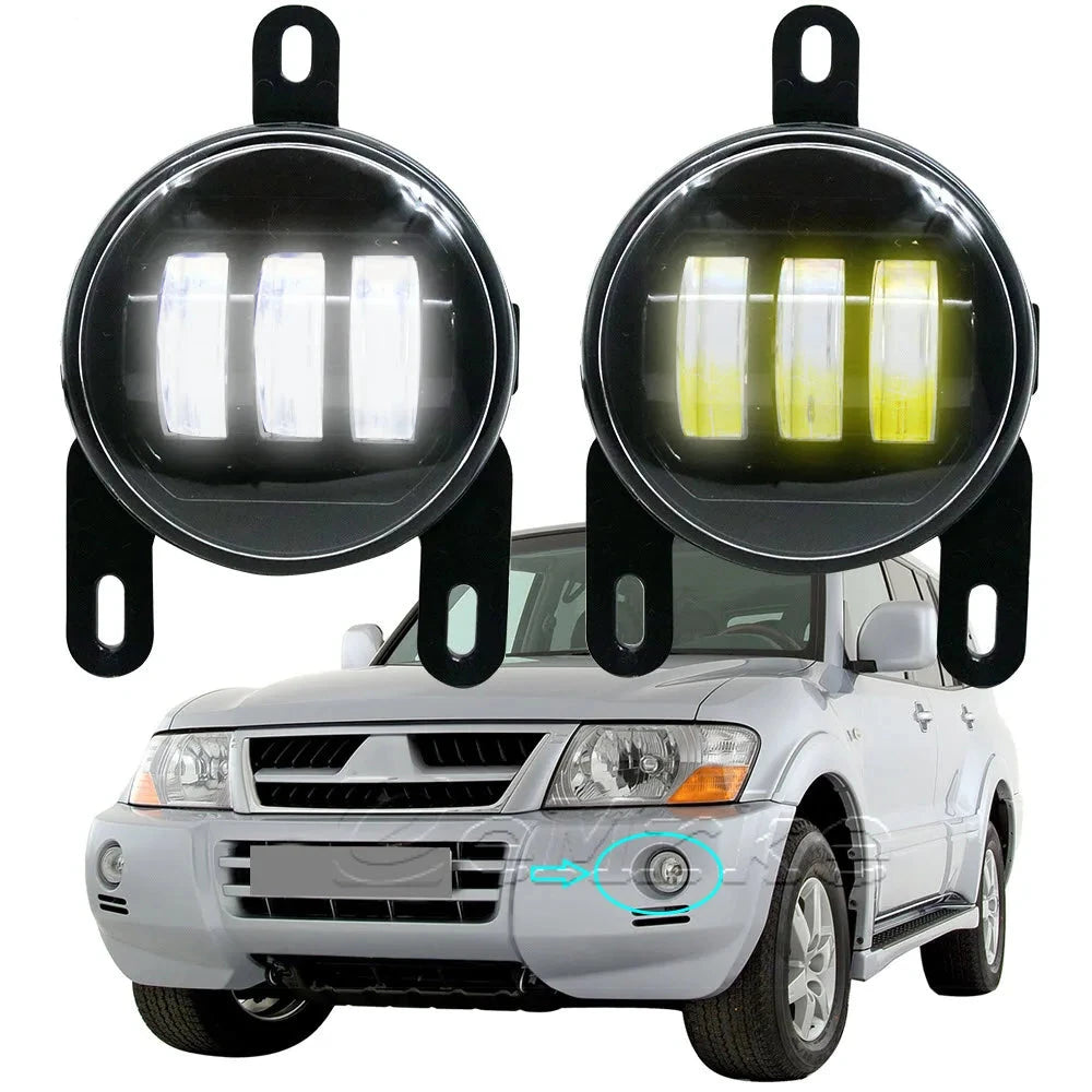 Left Driver Side Fog Light Lamp Cover Frame For Mitsubishi Pajero Montero 2000-2003 (MR388020)