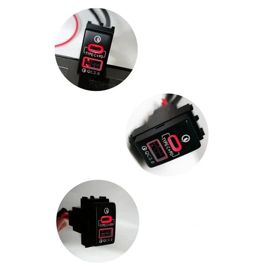 TYPE-C PD USB Interface Socket For Mitsubishi Pajero gen 3 4