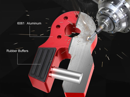 Aluminium Flat Link Recovery Shackle