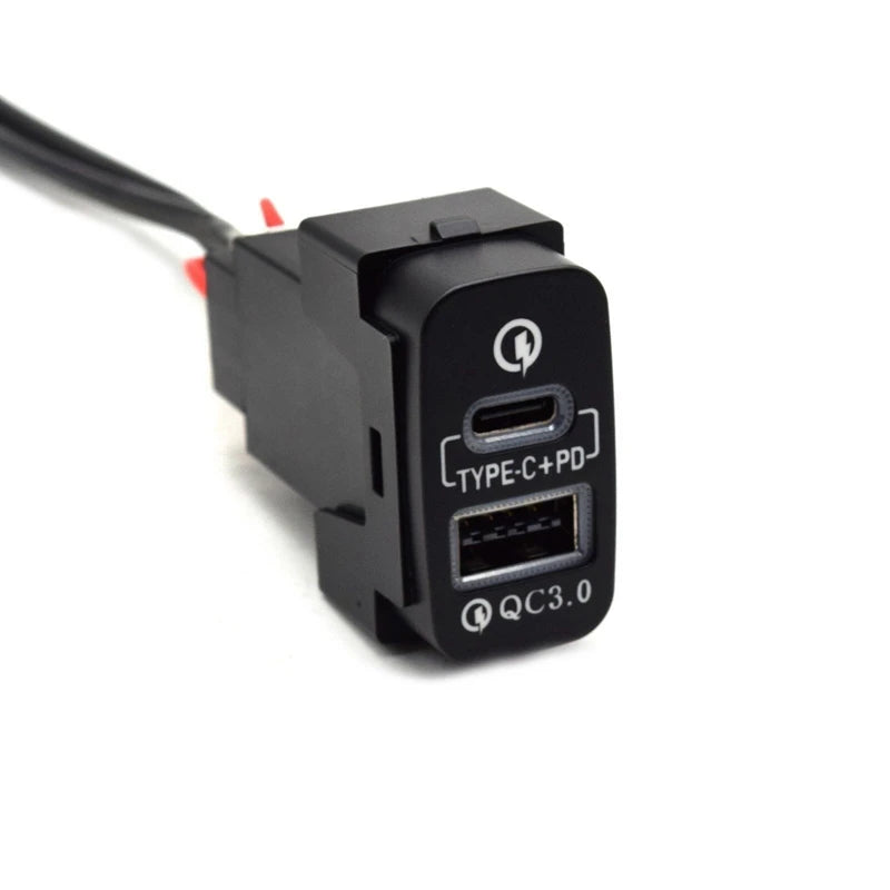 TYPE-C PD USB Interface Socket For Mitsubishi Pajero gen 3 4