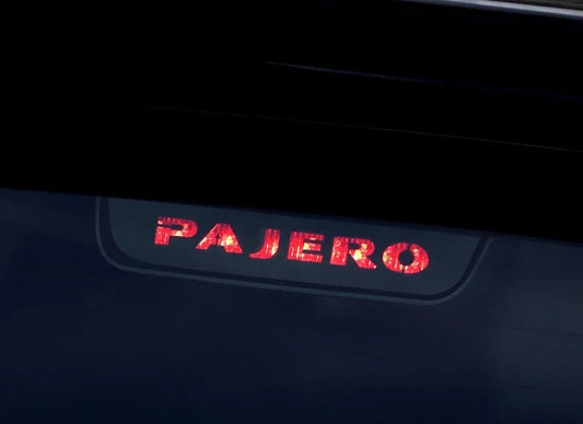 Mitsubishi Pajero v73v75v77v93v95v97v98 trunk uplink brake light sticker