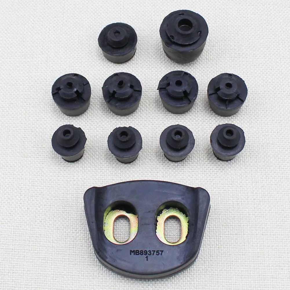 11Pcs Door Bump Stop Shock Rubber for Mitsubishi Pajero Montero gen2 gen3 gen4
