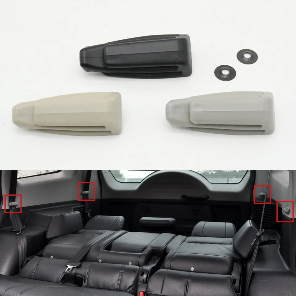 Rear Seat Safe Belt Clip Fixed Buckles for Mitsubishi Pajero Montero V97 V95 V93 V87