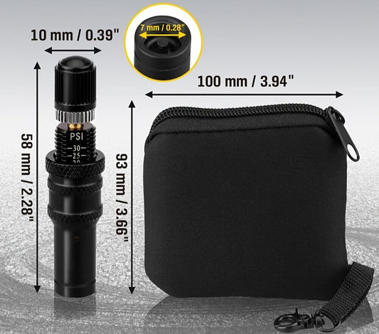 Automatic Tyre Deflator Kit 10-30 PSI