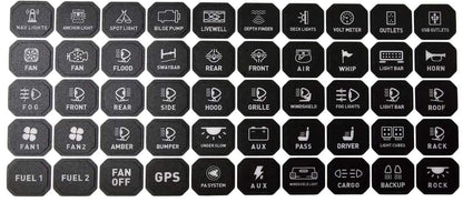 Pajformance solid state 6 gang remote control switch panel