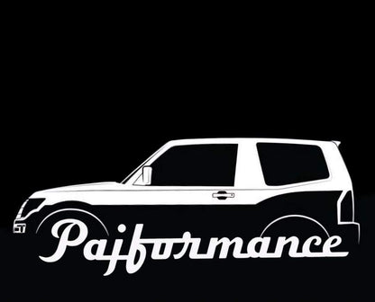 Pajero generation stickers