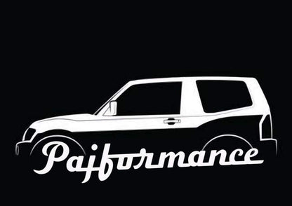 Pajero generation stickers