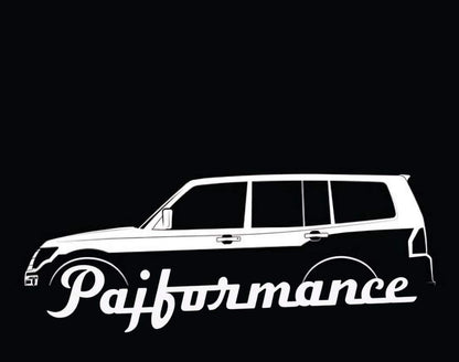 Pajero generation stickers