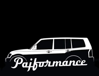 Pajero generation stickers