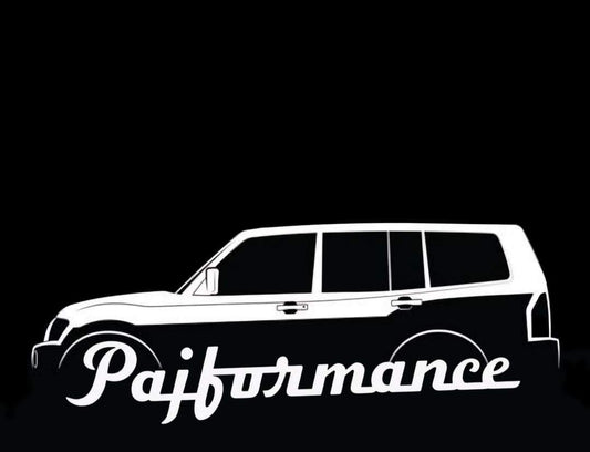 Pajero generation stickers
