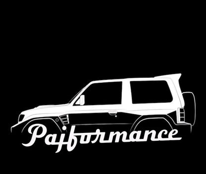 Pajero generation stickers