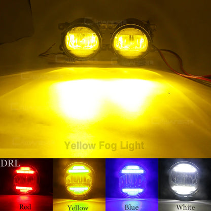 2in1 Fog Light + Daytime Running Light For Mitsubishi Pajero gen 4