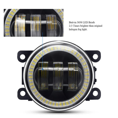 Pajero Angel Eye Fog Light. LED DRL Fog Light multi colour