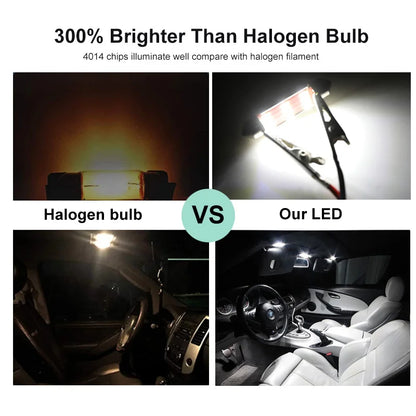15Pcs Led Interior Light Kit For Mitsubishi Montero Shogun Pajero gen 4 2006-2021 Led Bulbs Canbus.