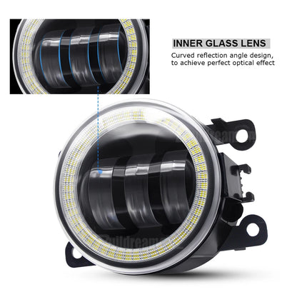 Pajero Angel Eye Fog Light. LED DRL Fog Light multi colour