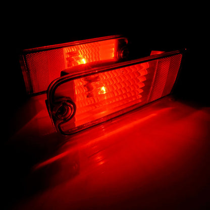 Rear Bumper Reflector Light L&R