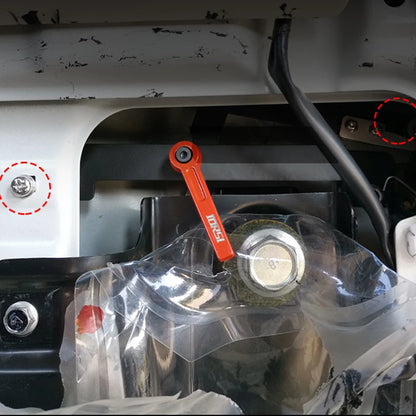 Rear Door Internal Handle, Camping Exit