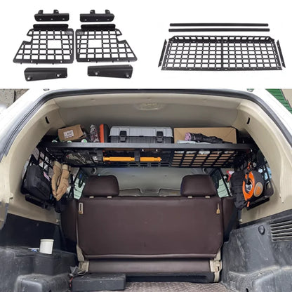 Rear Molle Storage Shelf Organizer