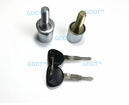 Full Kit 2 Versions Ignition, Spare Tyre Door, Door Lock Cylinder Key Set Pajero Glove Box Lock