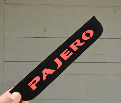 Mitsubishi Pajero v73v75v77v93v95v97v98 trunk uplink brake light sticker