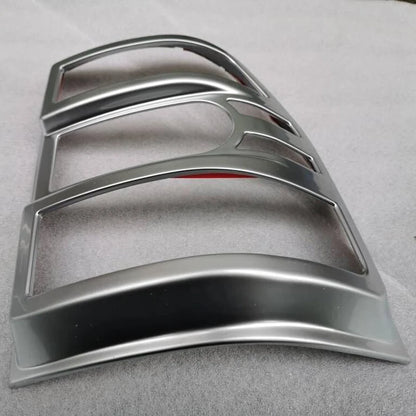 2pc Matte  Black or Silver tail light covers For Mitsubishi PAJERO V93/V97 2006 -2021