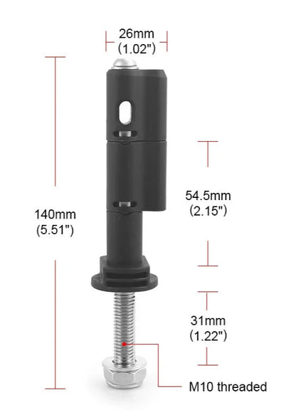 Mounting Pins for MaxTrax MKII Recovery/Traction Boards