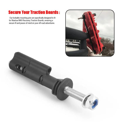 Mounting Pins for MaxTrax MKII Recovery/Traction Boards