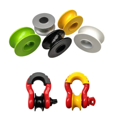 Pulley Block For recovery Hook 4X4 Off Road 3/4 D Ring Shackle Pulley 4.75T Block