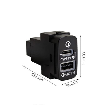 TYPE-C PD USB Interface Socket For Mitsubishi Pajero gen 3 4