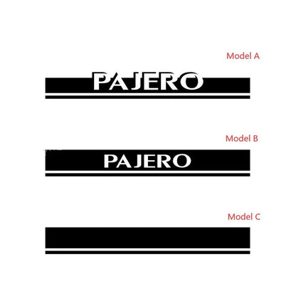 Vinyl Sticker Hood Bonnet Stripes