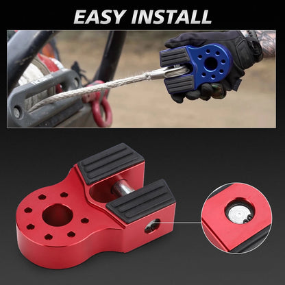 Aluminium Flat Link Recovery Shackle