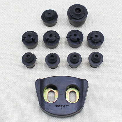 11Pcs Door Bump Stop Shock Rubber for Mitsubishi Pajero Montero gen2 gen3 gen4