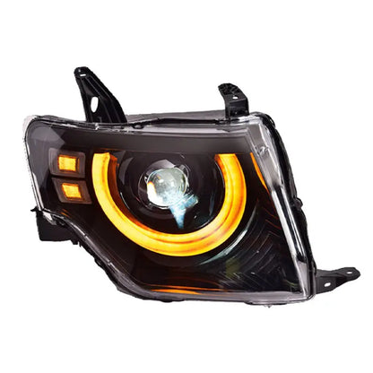 *Led Headlights with Daytime Running Lights for Mitsubishi Pajero