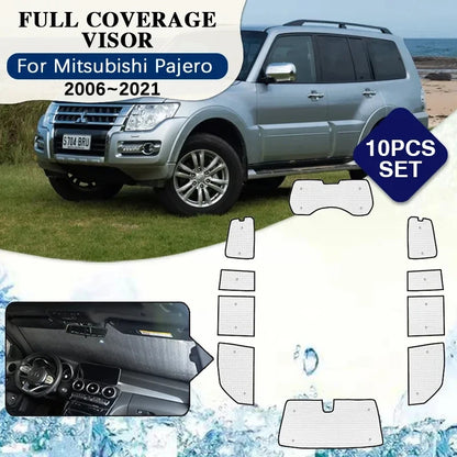 Full Coverage reflective solar shades
