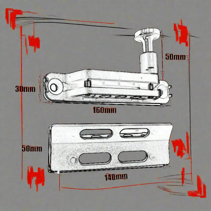 Universal Fire Extinguisher Mount Bracket Adjustable