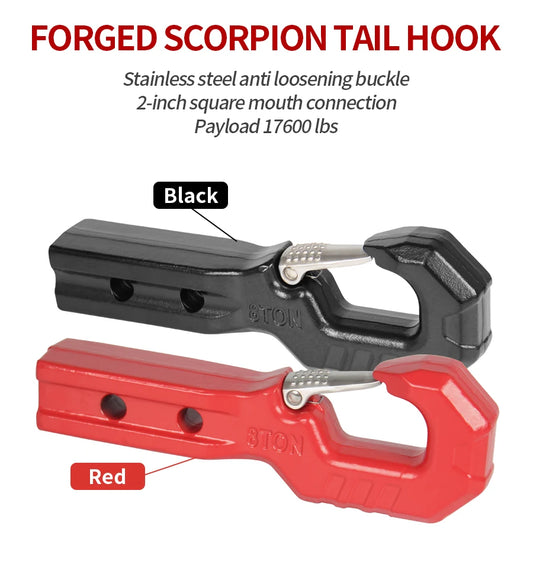 Forged solid Recovery hook