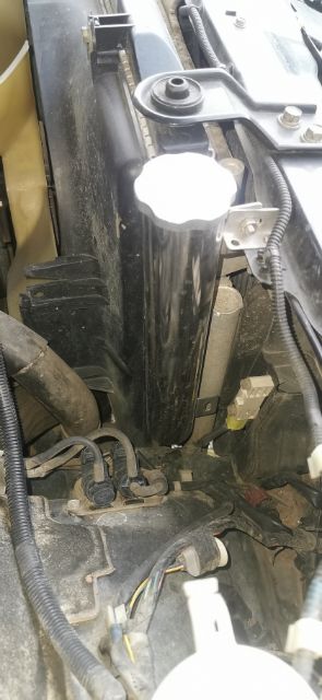 Stainless Steel Radiator overflow bottle